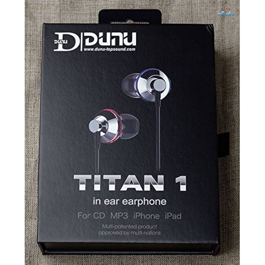 DUNU TITAN 1 in ear earphone 新品未開封 DUNU Titan 1 In-Ear Earphone Review | The Headphone List
